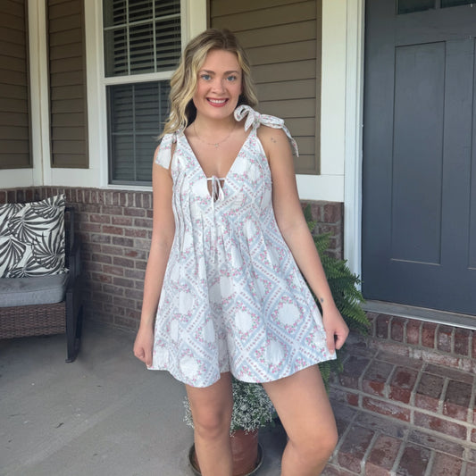 Carolina Blossom Romper