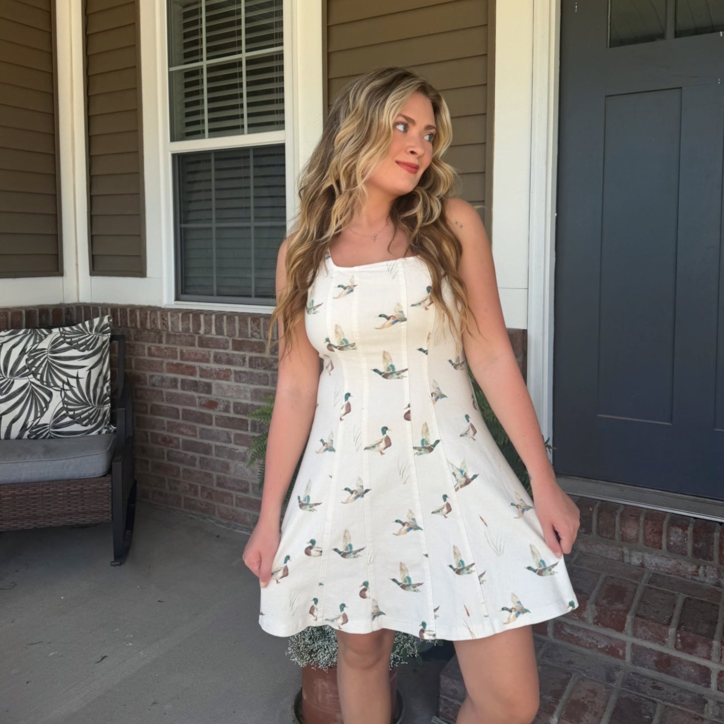 Chesapeake Meadow Fit & Flare Dress