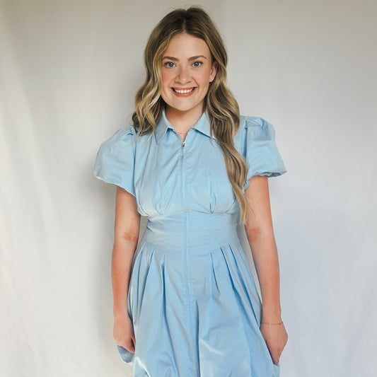 Savannah Sky Collared Dress