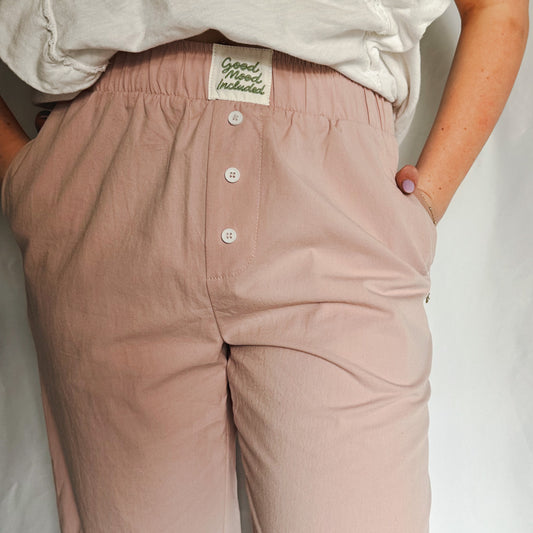 Sunday Ease Button Pant