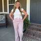 Sunday Ease Button Pant
