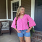 Blush Harbor Button Blouse