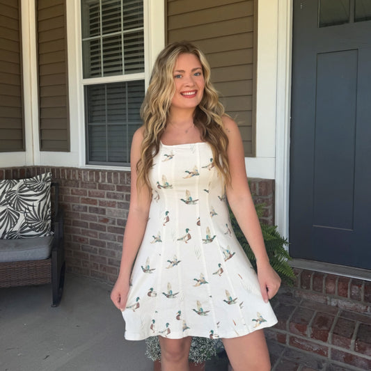 Chesapeake Meadow Fit & Flare Dress
