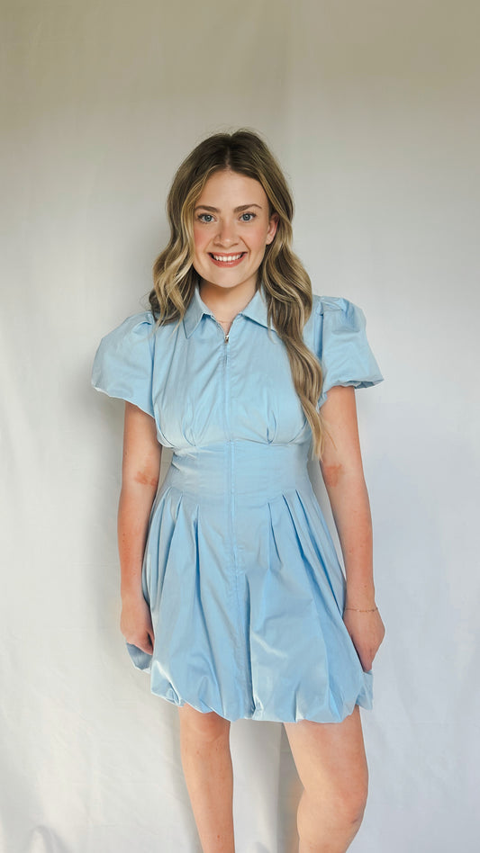 Savannah Sky Collared Dress