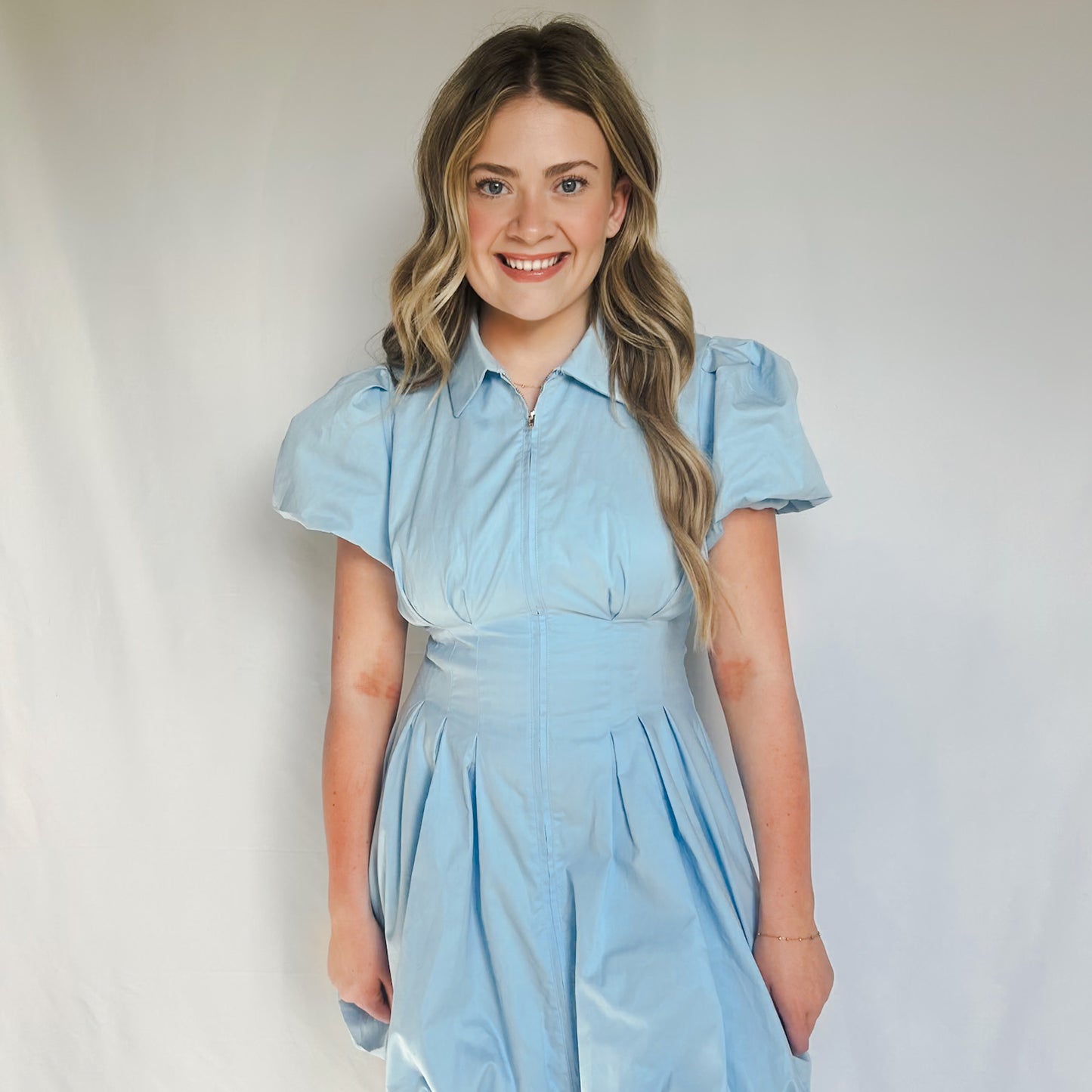 Savannah Sky Collared Dress