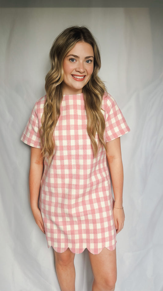 Sweet Magnolia Gingham Dress