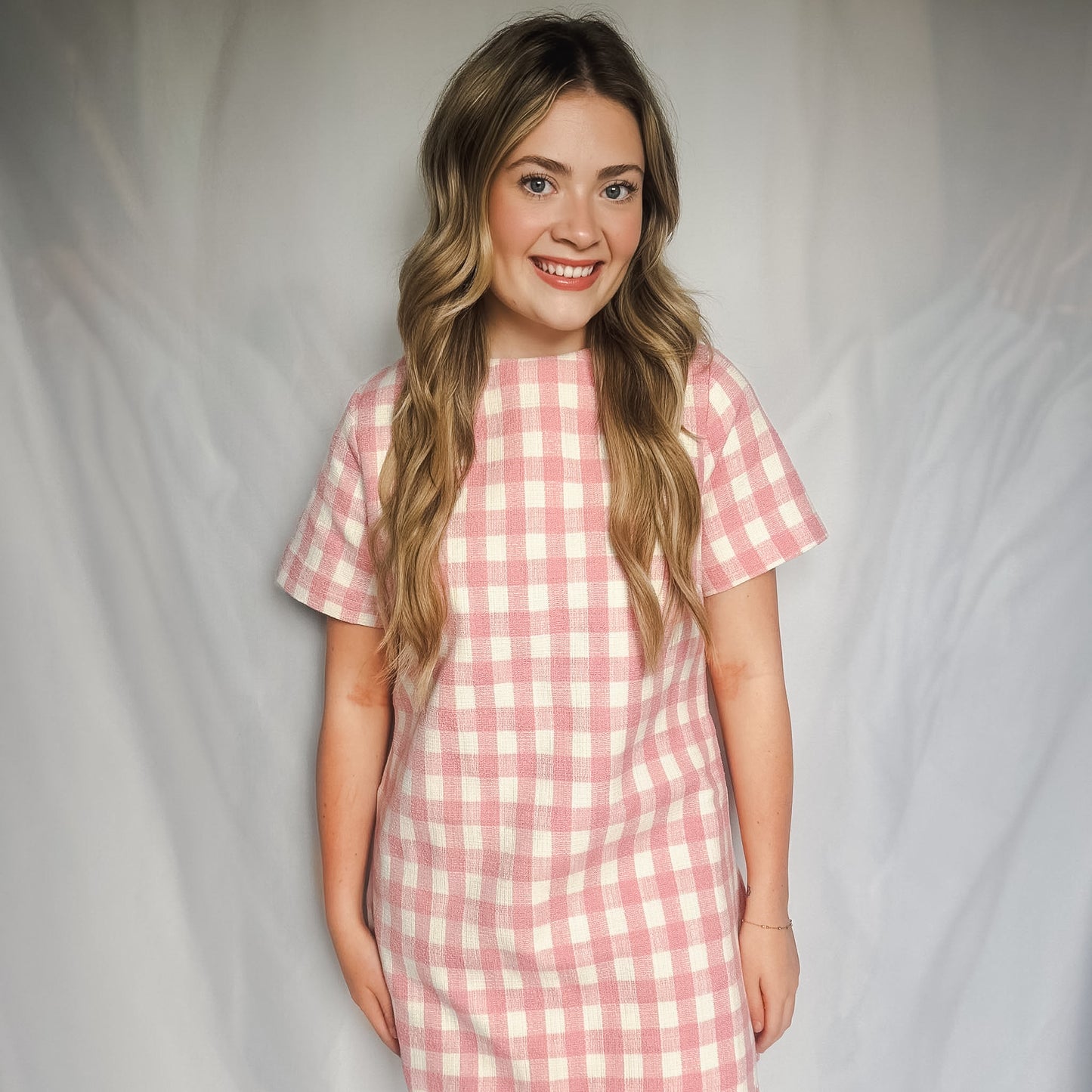 Sweet Magnolia Gingham Dress