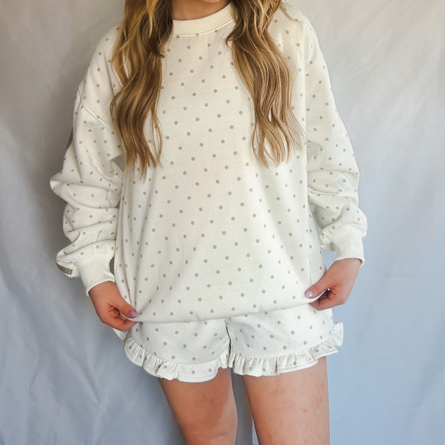 Sunday Morning Polka Dot Set